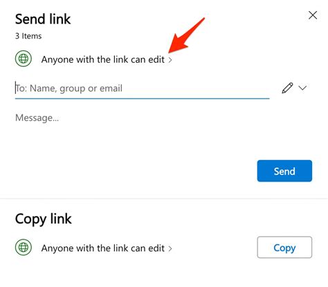 make a onedrive link accessible to anyone